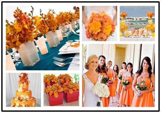 Le club du mariage orange 