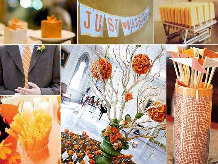 Le club du mariage orange 