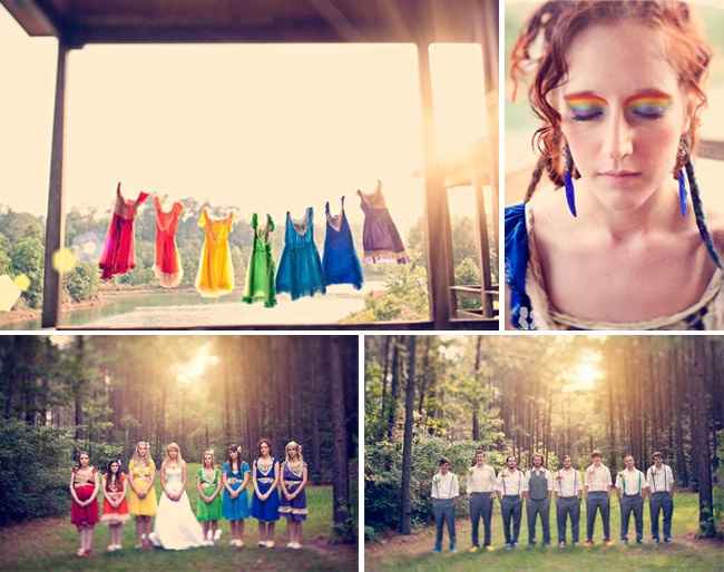 Le club du mariage multicolore
