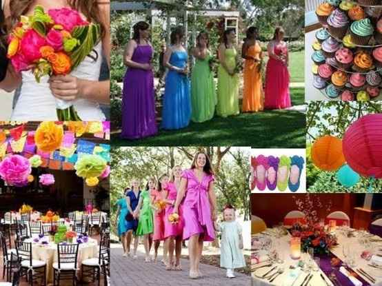 Le club du mariage multicolore