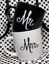 Des mugs de mariés !