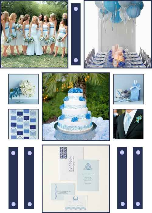 Le club du mariage bleu