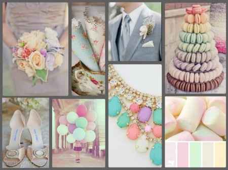 Le club du mariage pastel (ou sorbet)