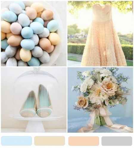 Le club du mariage pastel (ou sorbet)