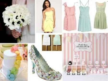 Le club du mariage pastel (ou sorbet)