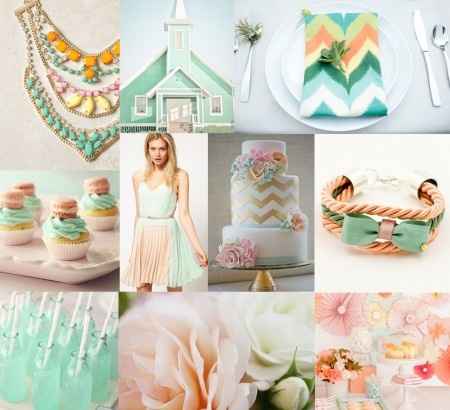 Le club du mariage pastel (ou sorbet)