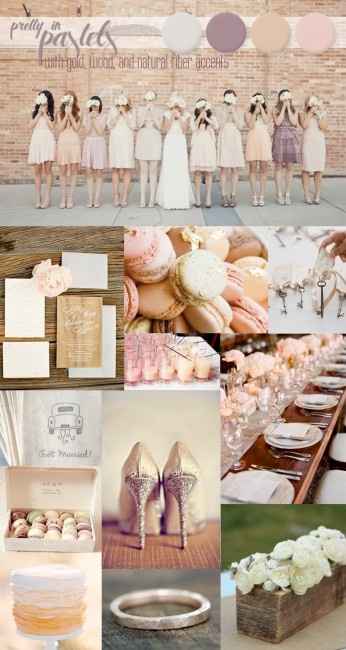 Le club du mariage pastel (ou sorbet)