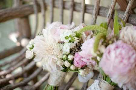 Le club du mariage Vert et rose