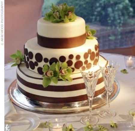 Le club du mariage vert (anis) et marron (chocolat)