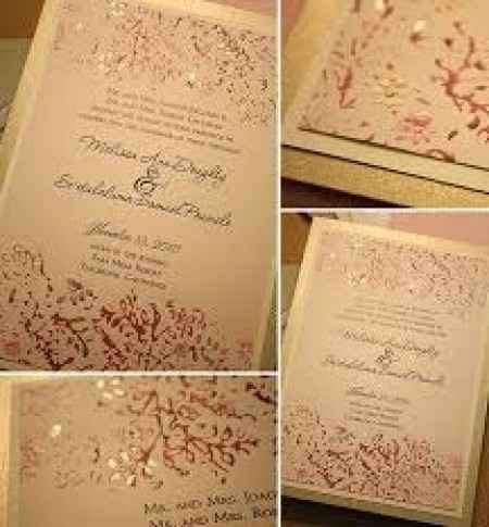 Le club du mariage rose et or