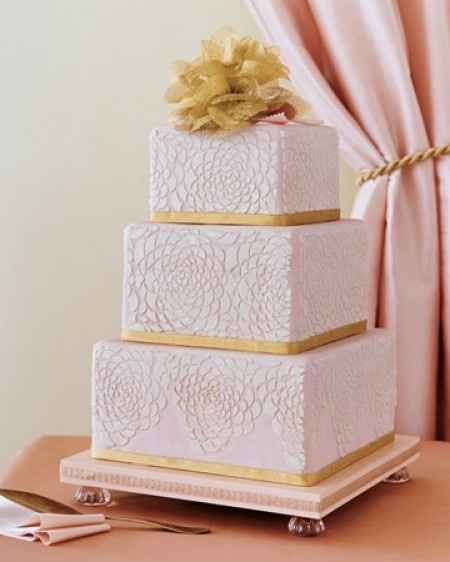 Le club du mariage rose et or