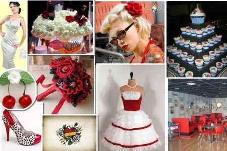 Theme rock'n'roll pour mariage