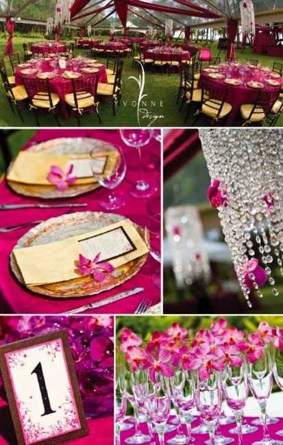 Le club du mariage fuchsia