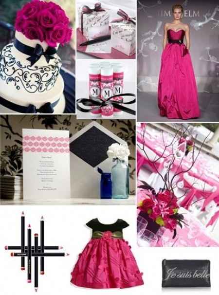 Le club du mariage fuchsia