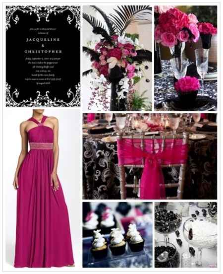 Le club du mariage fuchsia