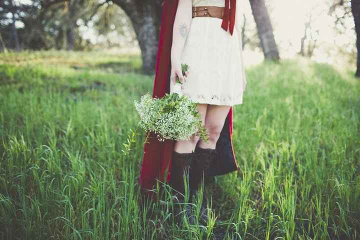 mariage theme chaperon rouge 