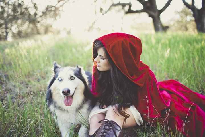 mariage theme chaperon rouge 