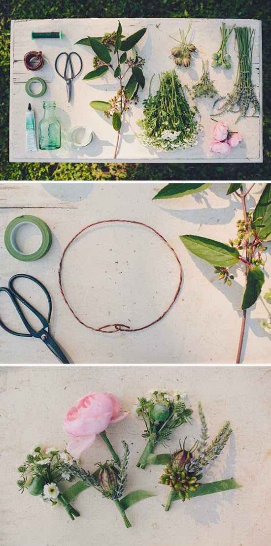  8 DIY pour des couronnes de fleurs