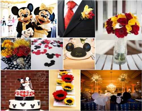 Mariage mickey et minnie