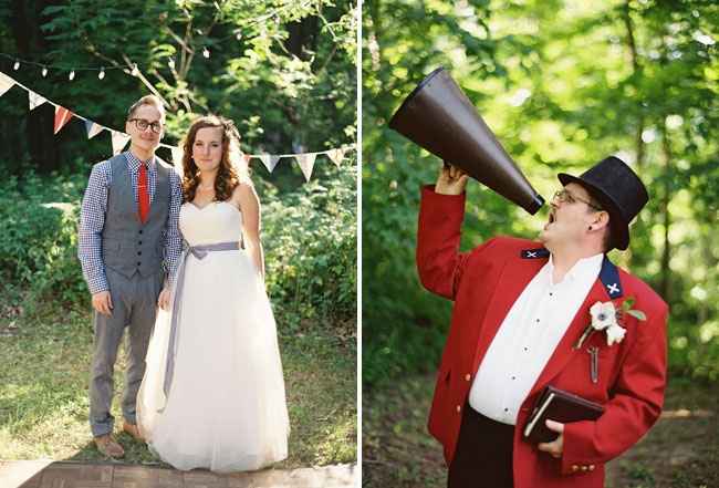 pour un mariage sorti du cirque 