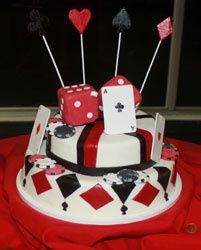 mariage thème casino