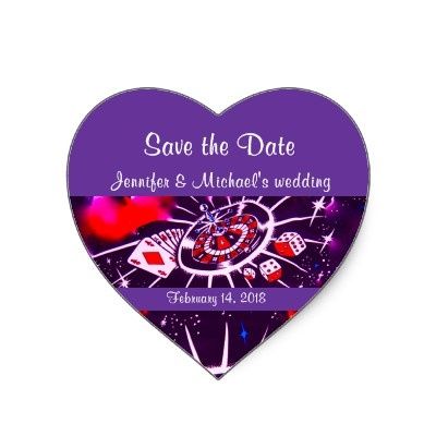 mariage thème casino