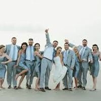 Le club du mariage bleu et gris