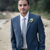 Le club du mariage bleu et gris