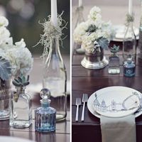 Le club du mariage bleu et gris