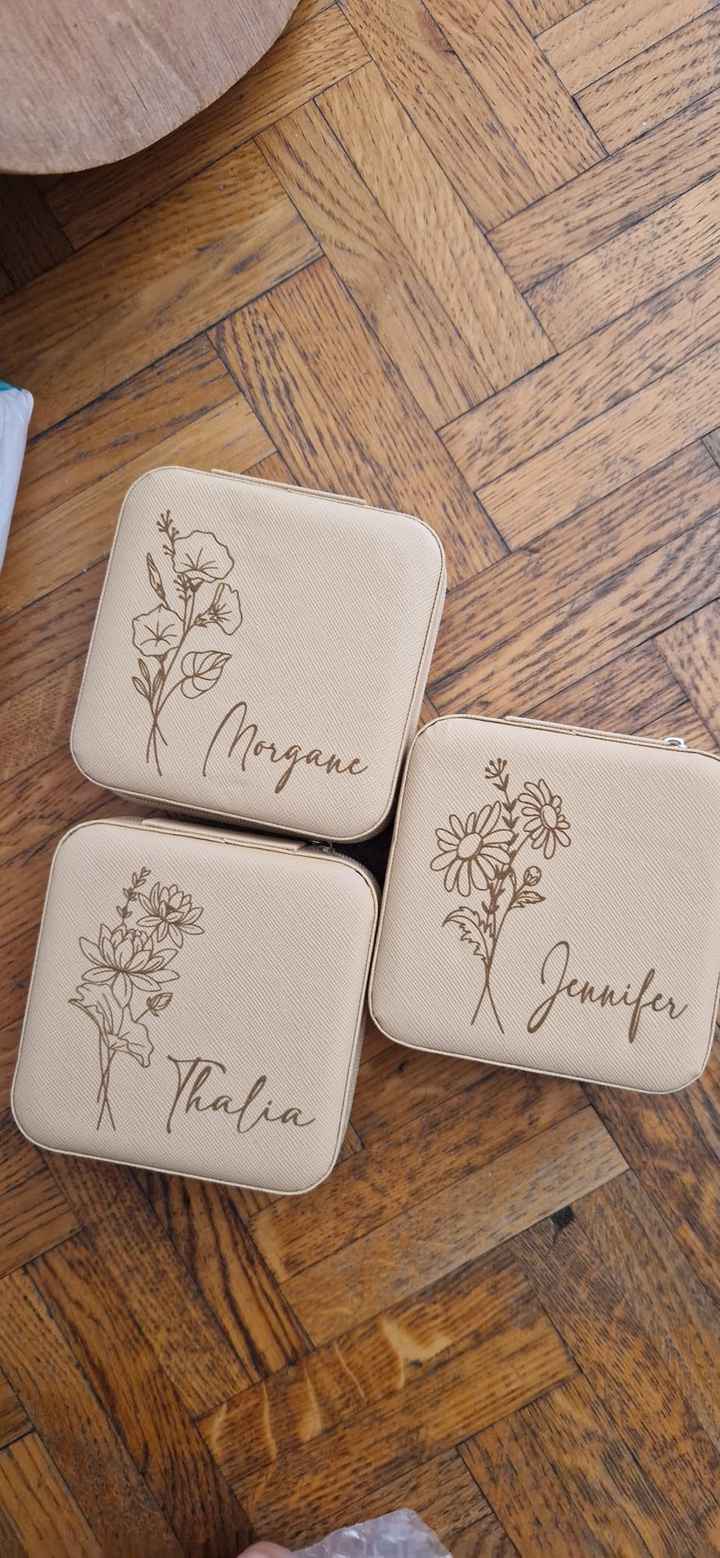 Inspiration cadeaux commun témoins femmes - 1