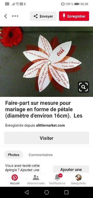 Faire part - 1