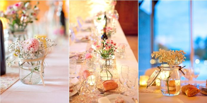 Décoration de table - enfilade