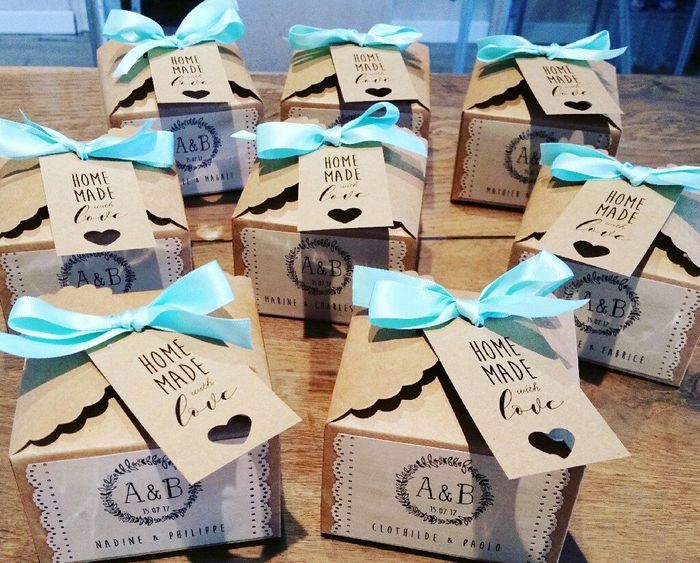 Mes bougies comme cadeaux aux invités! - 4