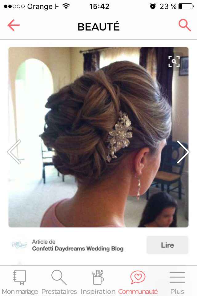 Choix de la coiffure - 1