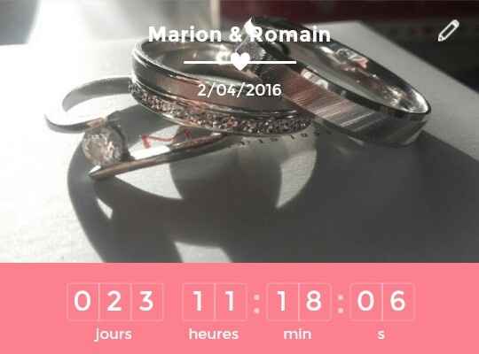 Le jour j approche ! - 1