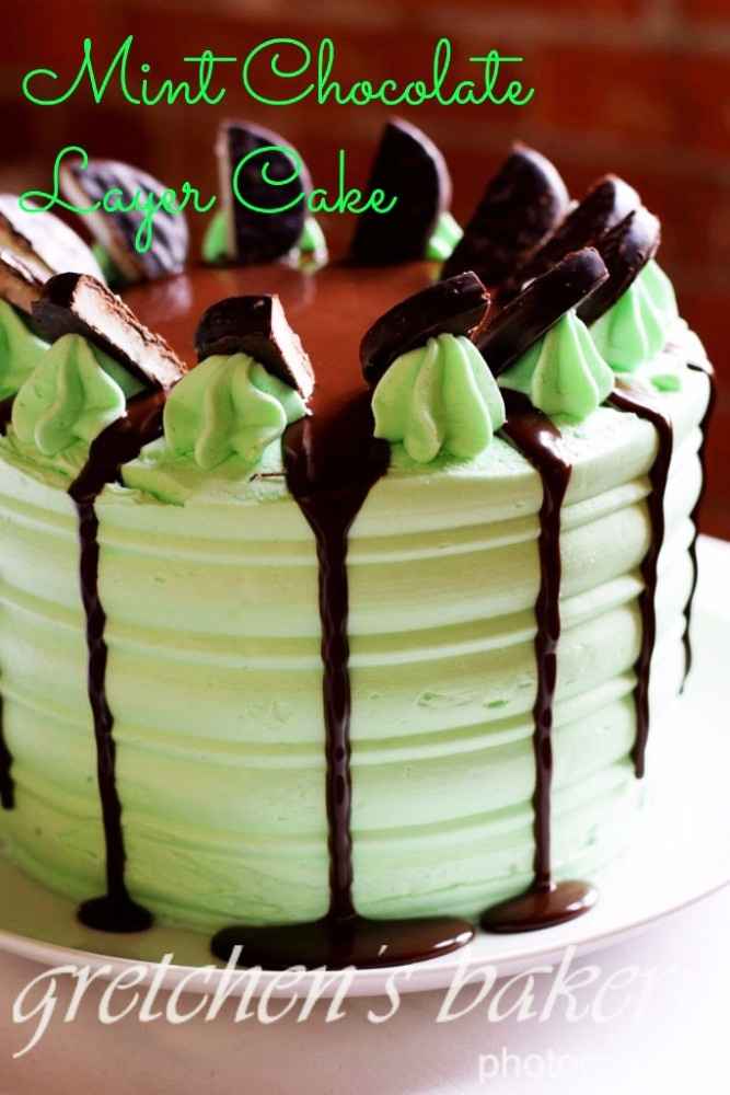 layer cake menthe chocolat