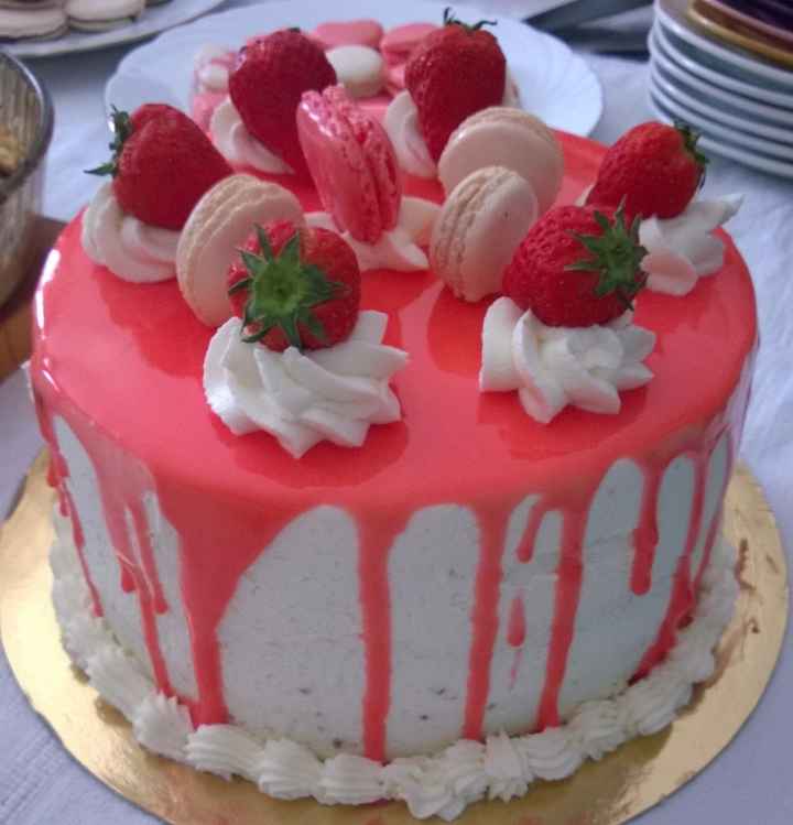layer cake fraise