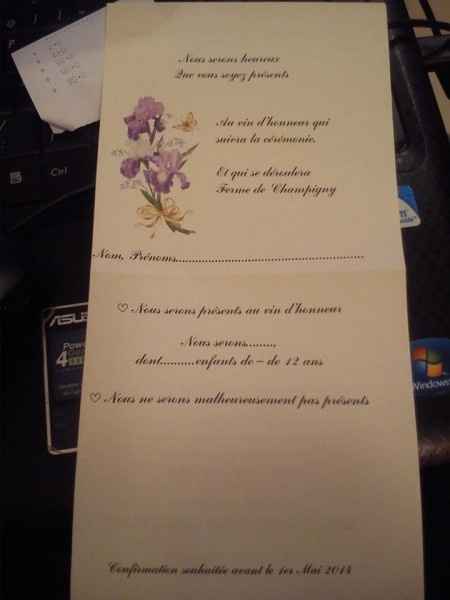 couopon réponse
