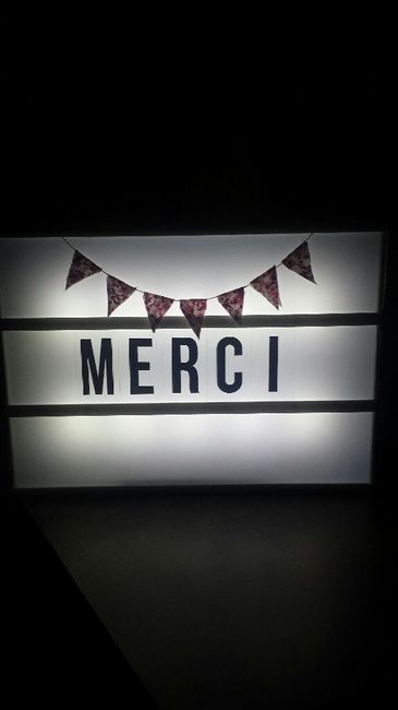 Message tableau lumineux - 1