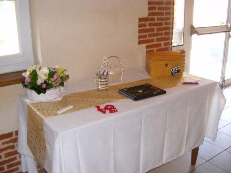 Notre salle décorée