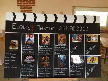 Notre plan de table