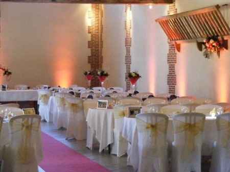 Notre salle décorée