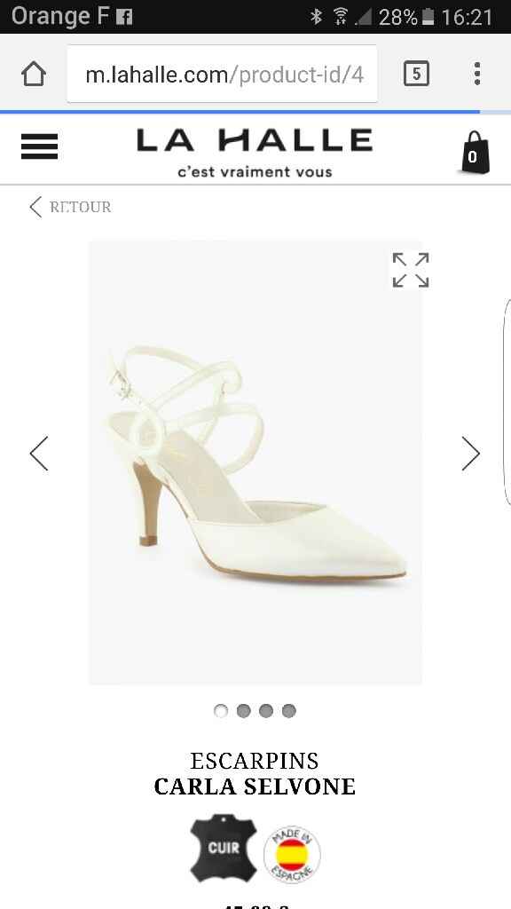 Où avez vous acheté vos chaussures - 1