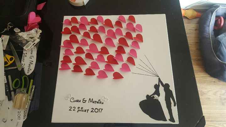 Deuxieme diy a 36 jours : le "livre d'or" - 1