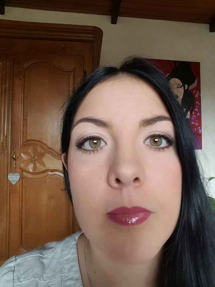 Essai maquillage a j-06 - 2