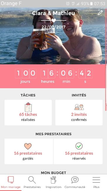Où en sont vos compteurs Mariages.net ? - 1