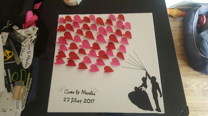 Deuxieme diy a 36 jours : le "livre d'or" - 1
