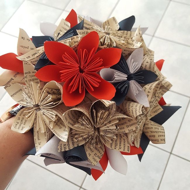 Help !!! Bouquet origami 2
