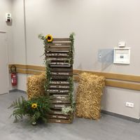 Menu sur cagettes en bois - 1