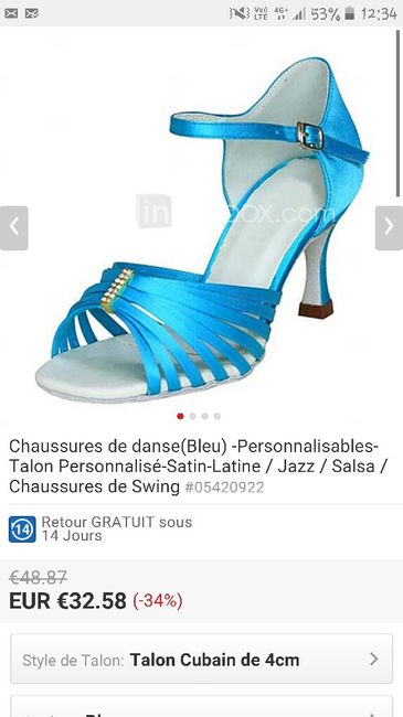 Où trouver des chaussures turquoises ? - 1